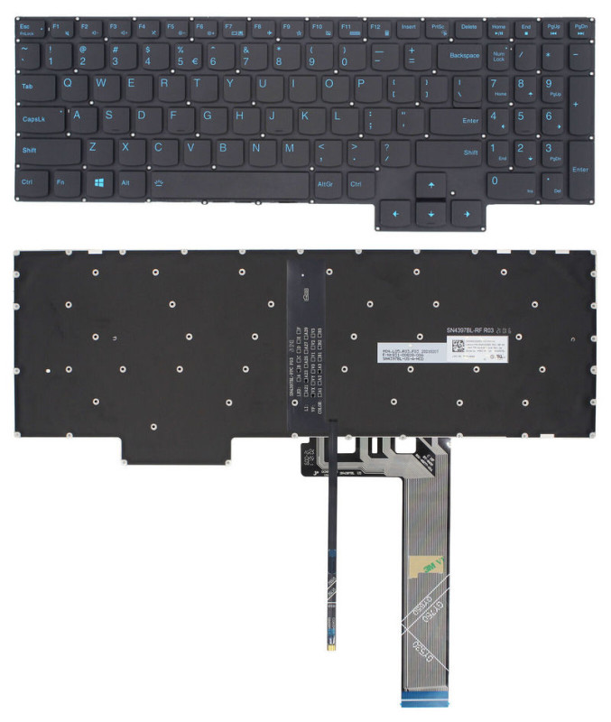 Tastatura Lenovo Legion 5 Pro-16ACH6 Pro-16ACH6H 5-15ARH05