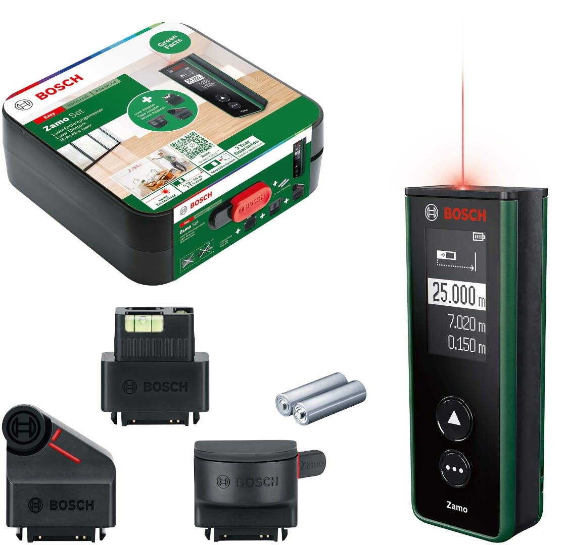 BOSCH ZAMO IV SET Laserski metar opsega 25m + dodaci