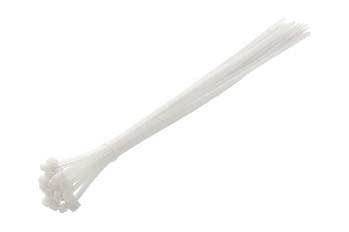 HT2C730 Kablovske vezice PVC 370x4.8mm bijele 25kom
