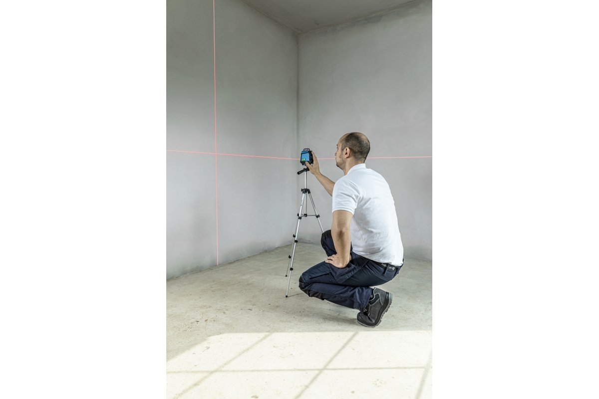 HT4M072 Laserski nivelir 3D okomito/3D vodoravno 30m crveni zrak