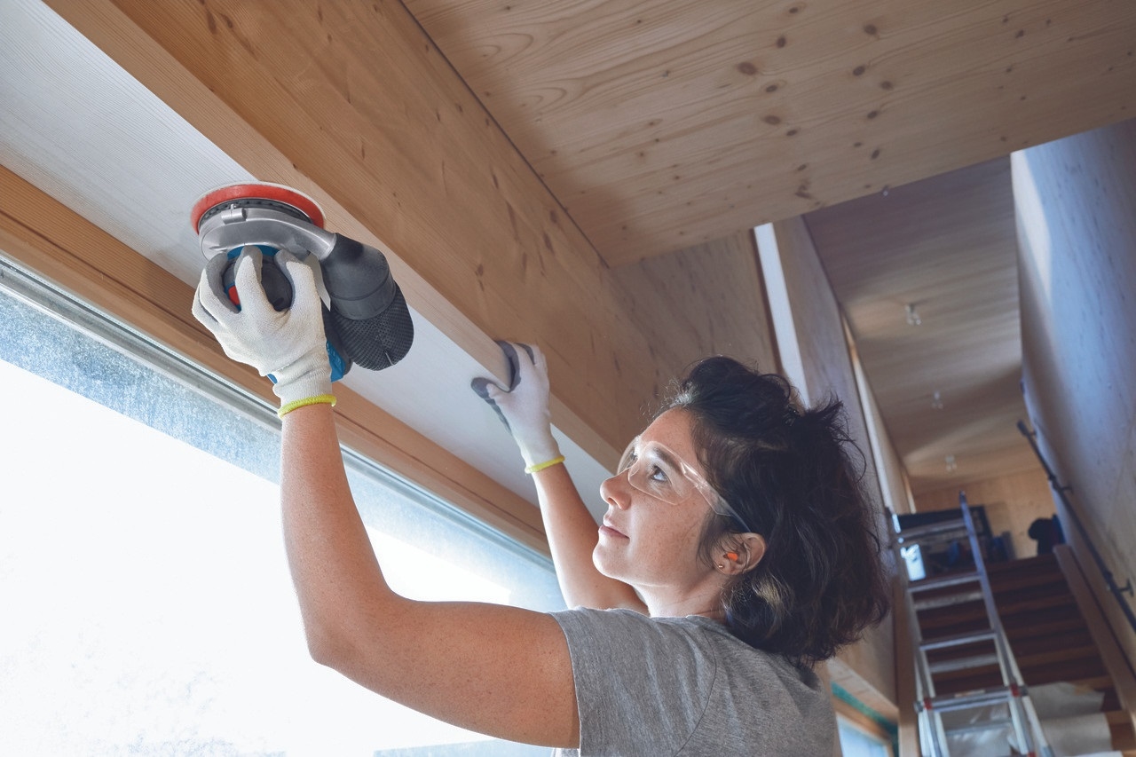 BOSCH GEX 18V-125 Akumulatorska šlajfarica - ekscentrična brusilica 125mm 18V SOLO karton