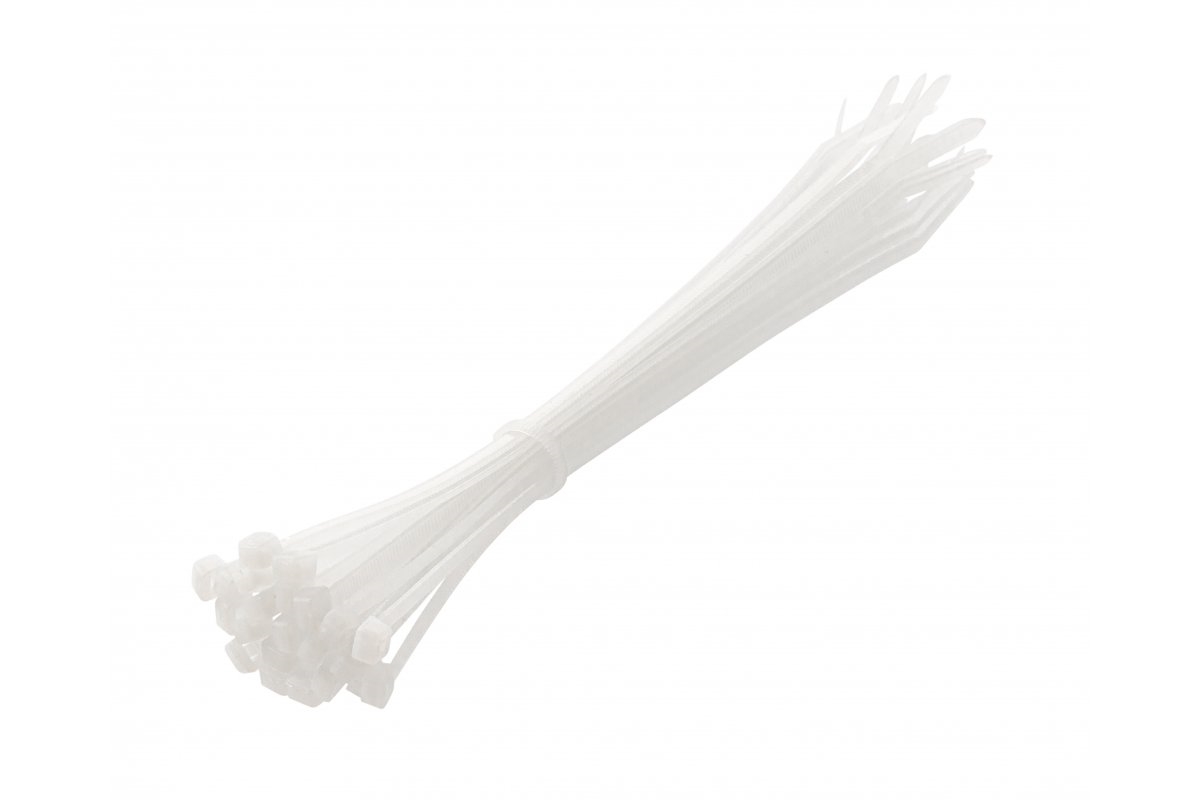 HT2C722 Kablovske vezice PVC 200x3.6mm bijele 25kom