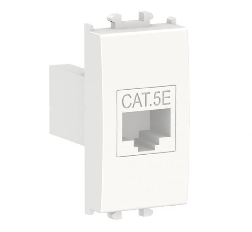 LMR6232001 Utičnica računarska RJ45 Cat5e 1M modularana bijela