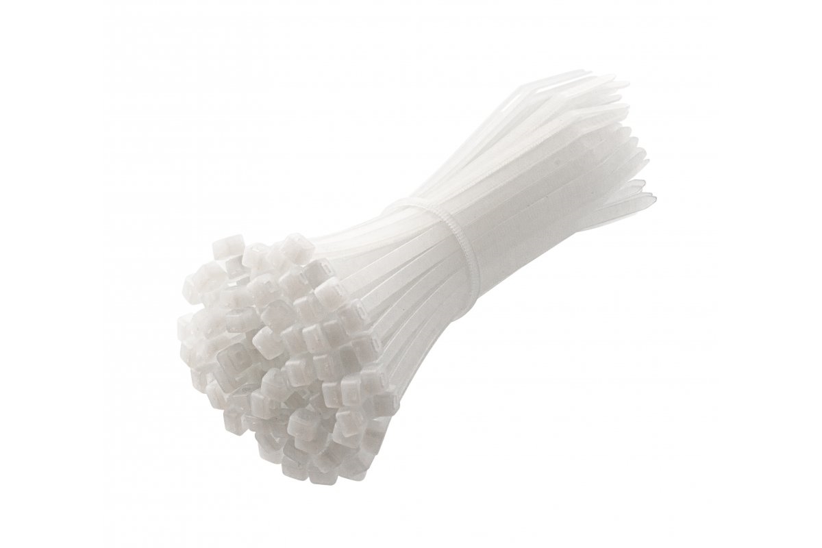 HT2C721 Kablovske vezice PVC 140x3.6mm bijele 100kom