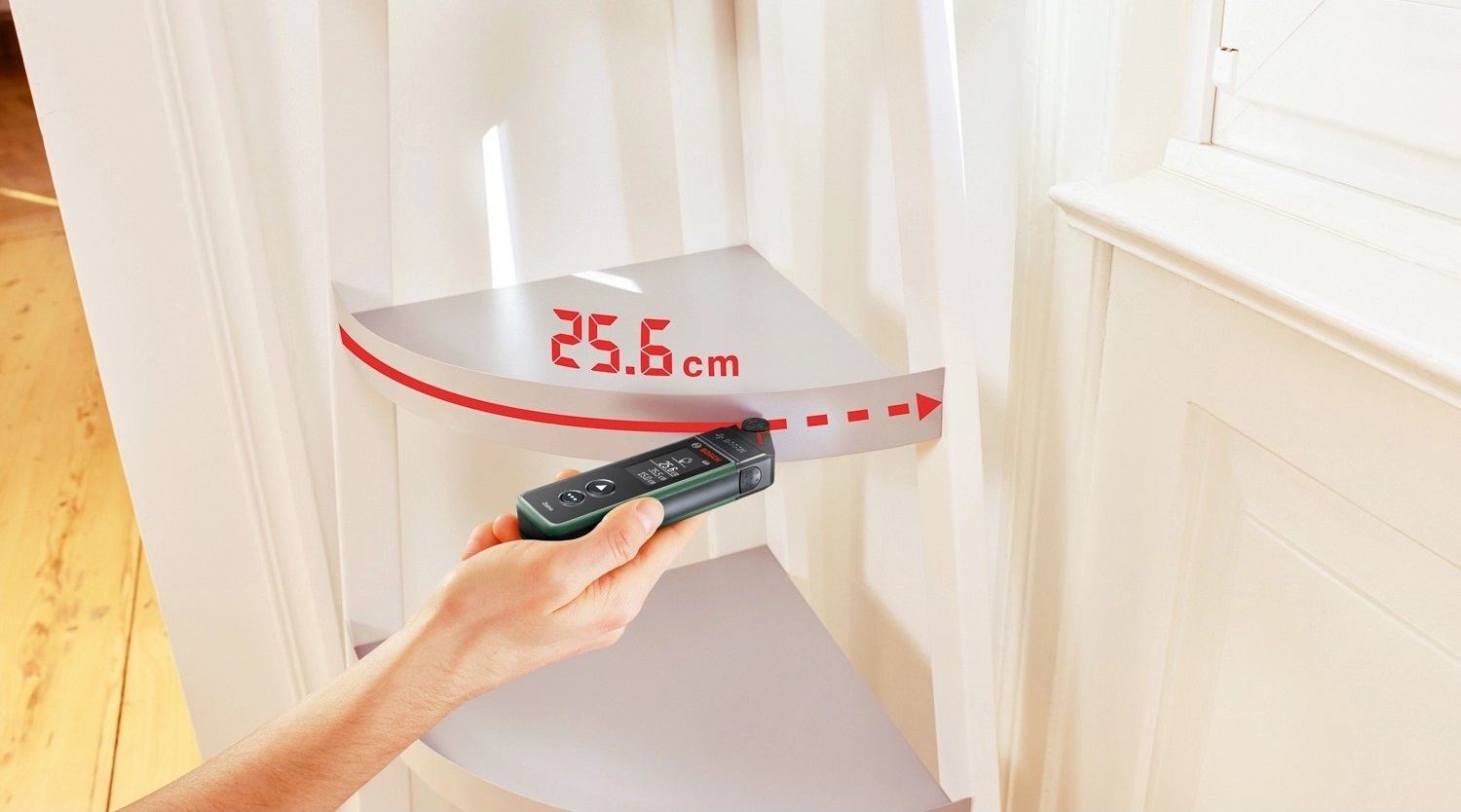 BOSCH ZAMO IV SET Laserski metar opsega 25m + dodaci