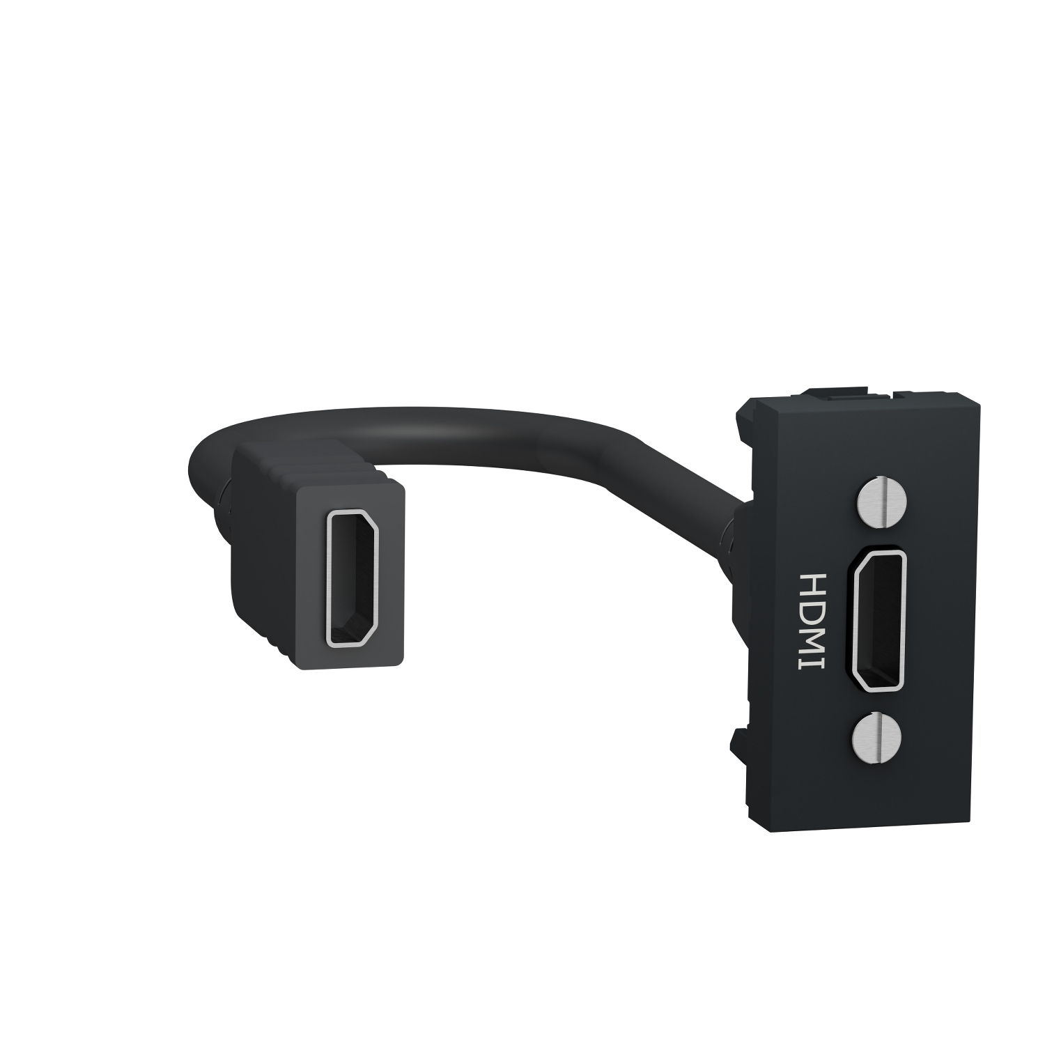NU343054 HDMI utičnica 1M modularna crna
