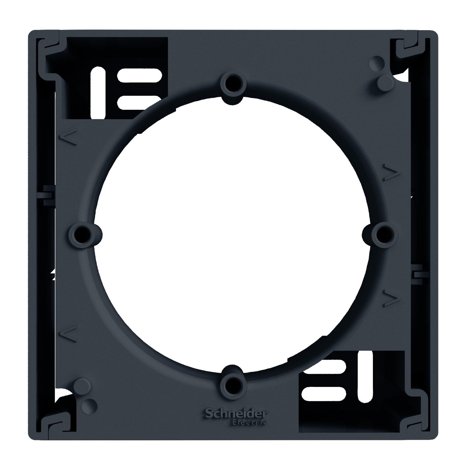 EPH6100171 Nadgradni adapter za 1 element crni Asfora