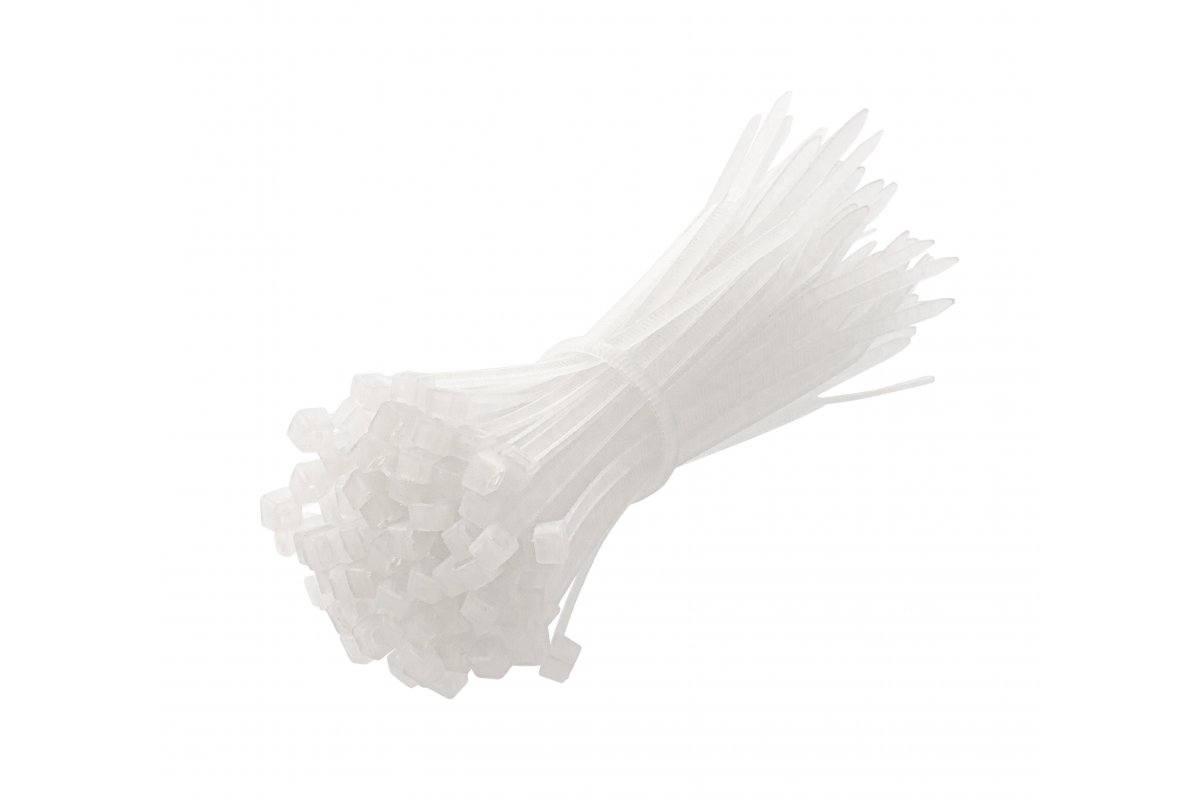 HT2C717 Kablovske vezice PVC 100x2.5mm bijele 100kom