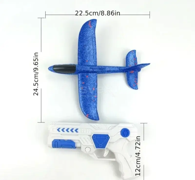 Avion sa pistoljem za djecu