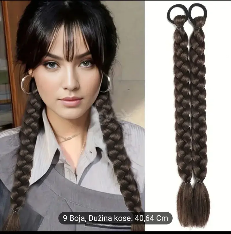 Elegantne pletenice kikice