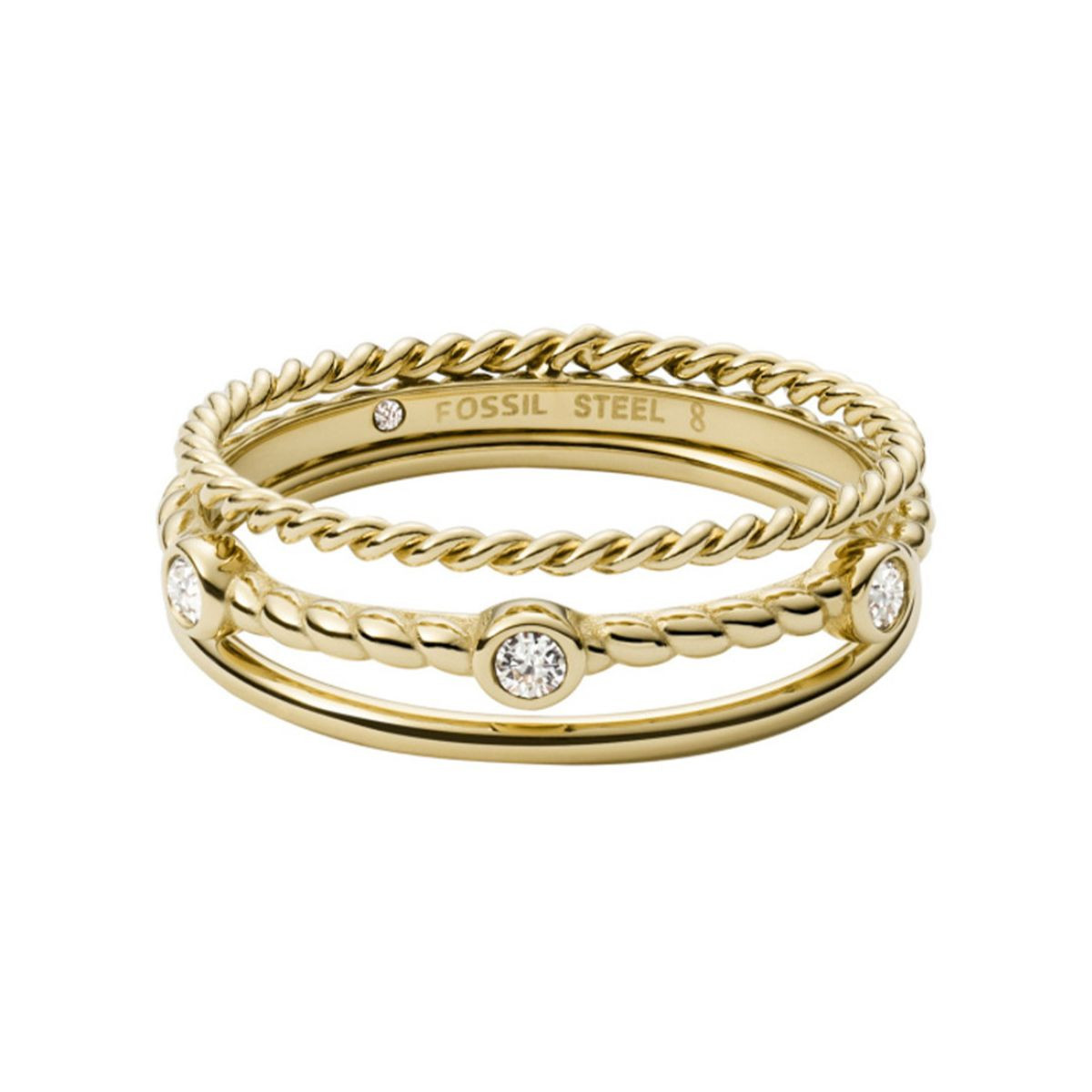 FOSSIL PRSTEN JF03801710506