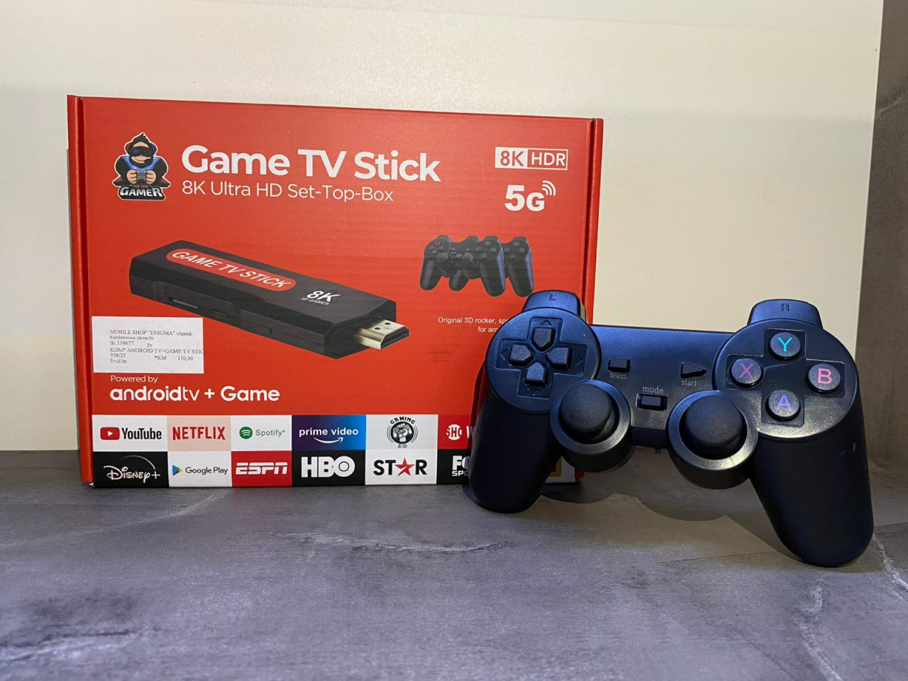 ANDROID TV + GAME TV STICK - 8K ULTRA HD SET-TOP-BOX