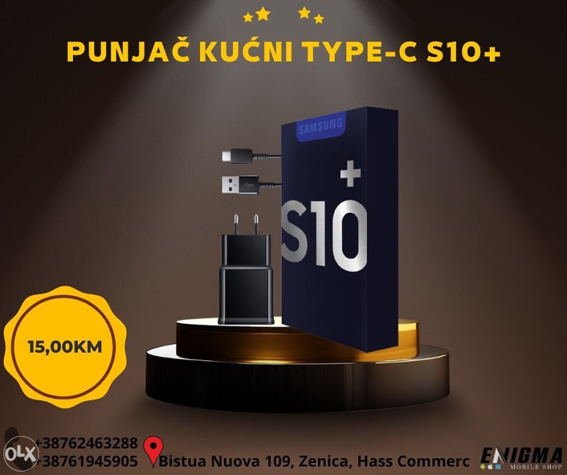 Punjač kućni type-c S10