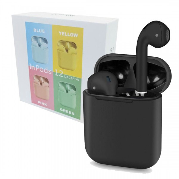 BLUETOOTH SLUŠALICE AIRPODS I12 CRNA
