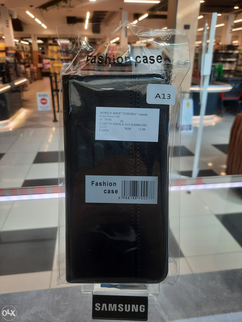 PREKLOP FUTROLA SAMSUNG A13 4G CRNA