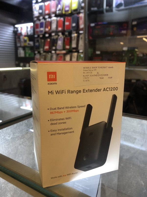 Pojačivač signala Xiaomi Mi Wi-Fi Range Extender AC1200