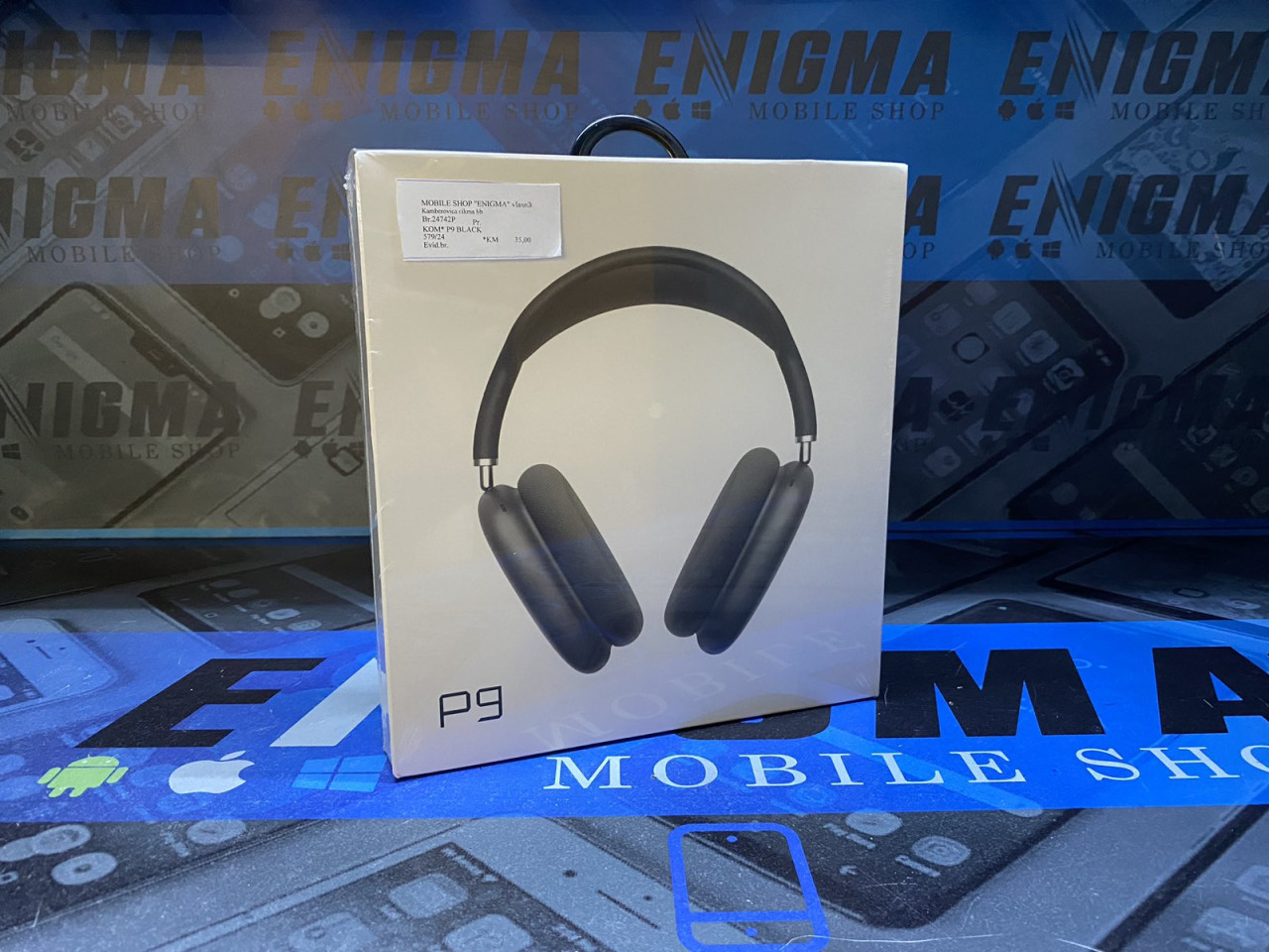 Bluetooth slusalice P9