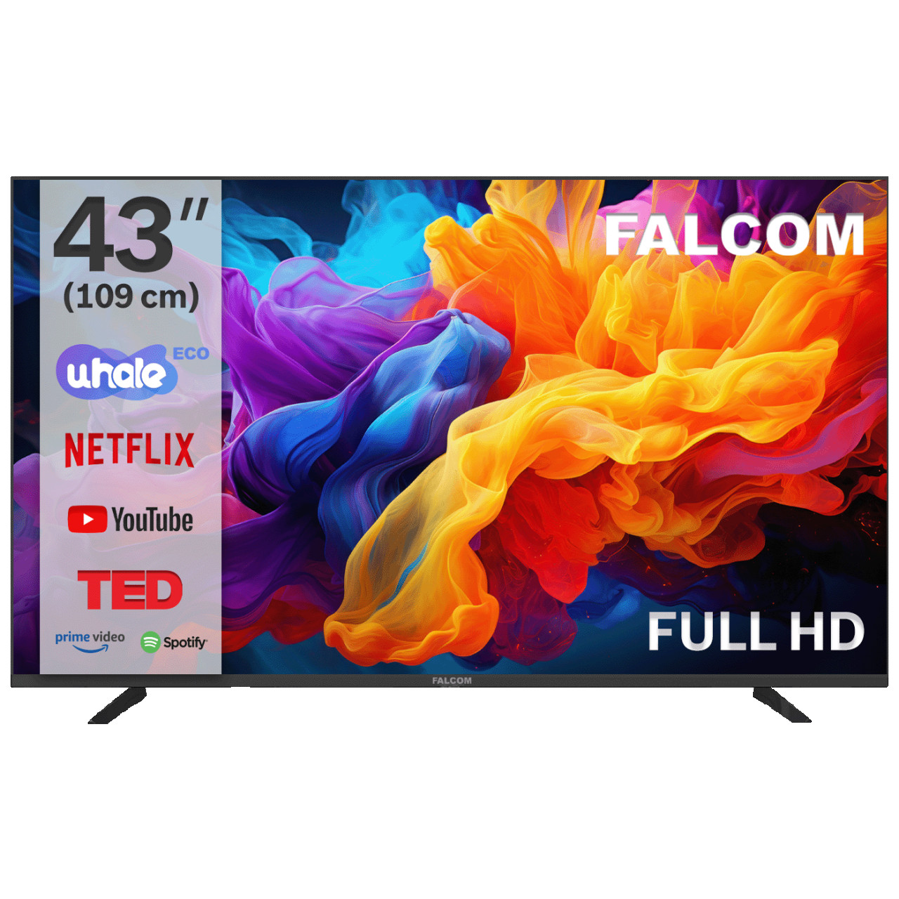 Televizor Smart LED TV FullHD 43" Bluetooth  WiFi
