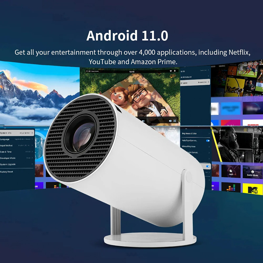 Projektor Ultra HD Android 120ANSI