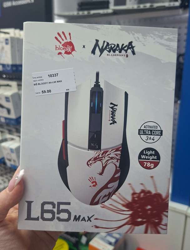 MIŠ BLOODY A4-L65 MAX