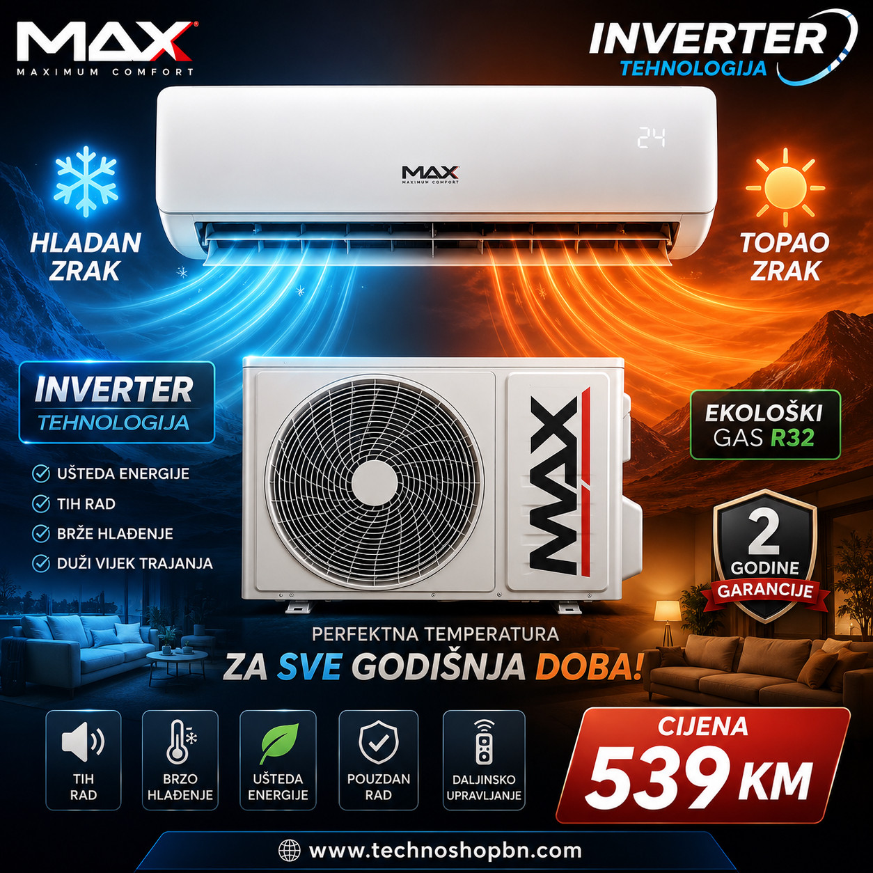 Max klima inverter 12