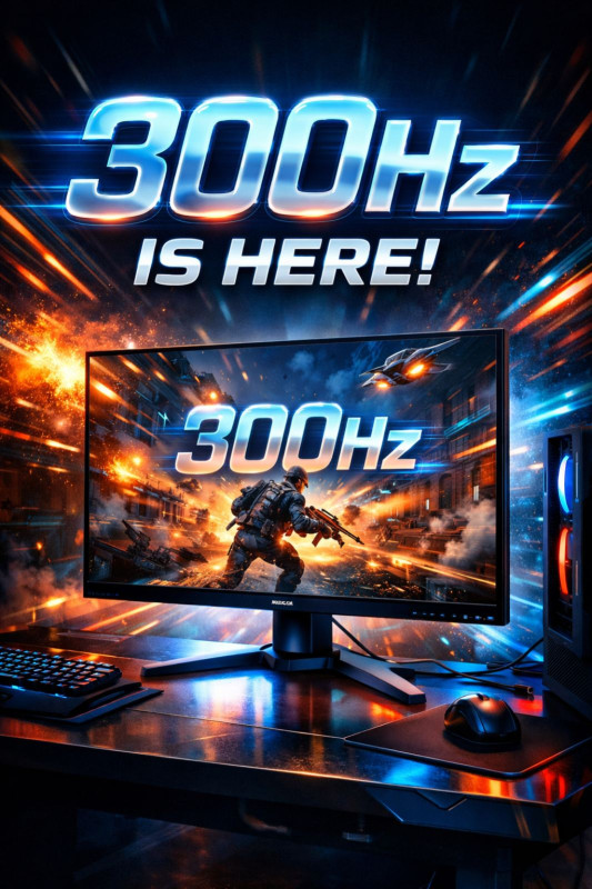 MONITOR GAMING Rage RG25R300 25'' 300Hz 1ms FAST IPS