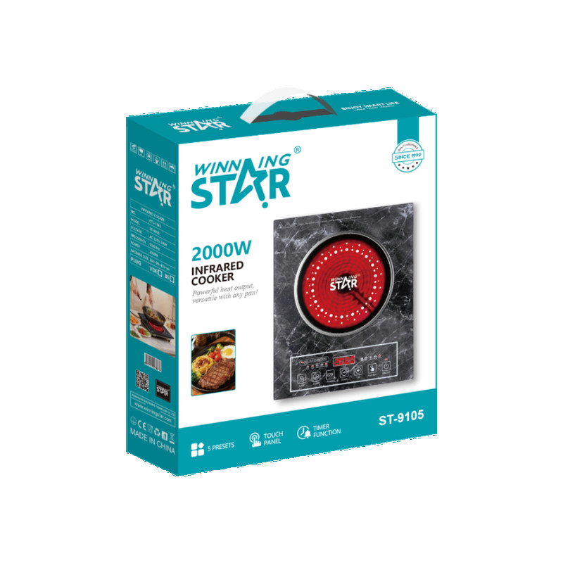 Keramička ploča za kuhanje Winning Star ST-9105, 2000W