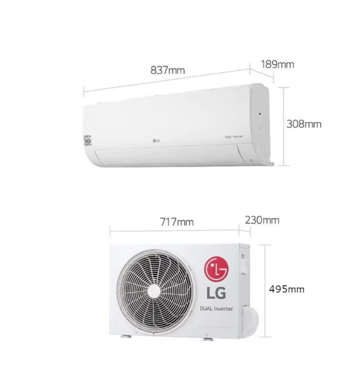 LG KLIMA S12EQ 12-KA INVENTER DUAL INVENTER 12