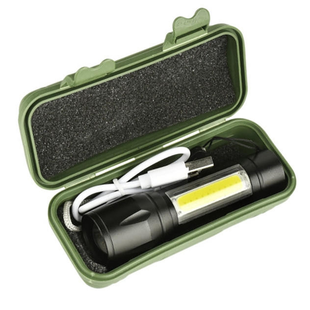 LED NAGLAVNA LAMPA 3/1 gratis mini LED BATERIJA