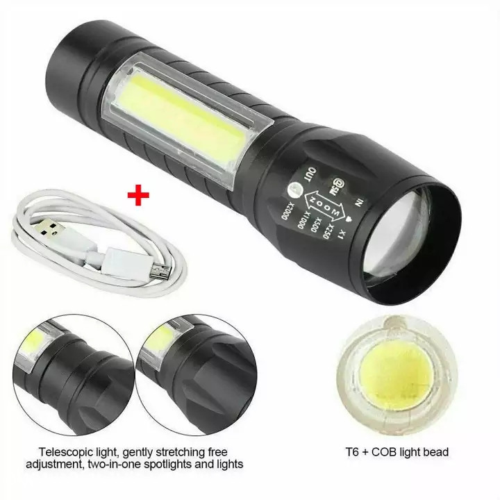 LED NAGLAVNA LAMPA 3/1 gratis mini LED BATERIJA