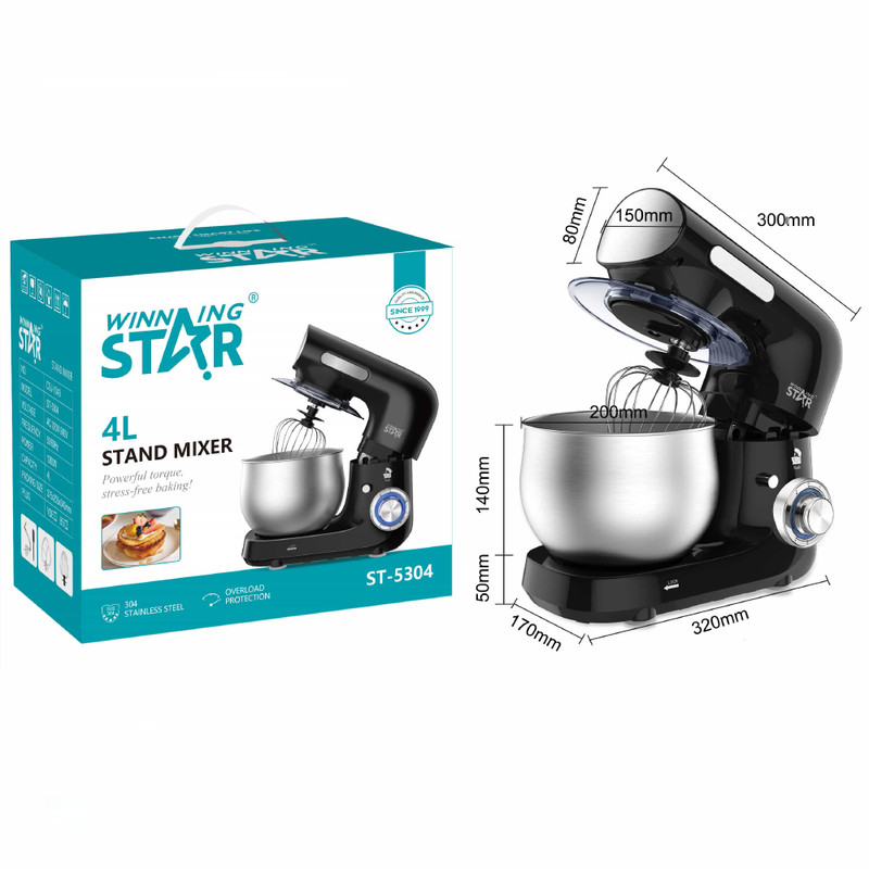 MIKSER WINNING STAR ST-5304, 4L, 1300W, SAMOSTOJECI