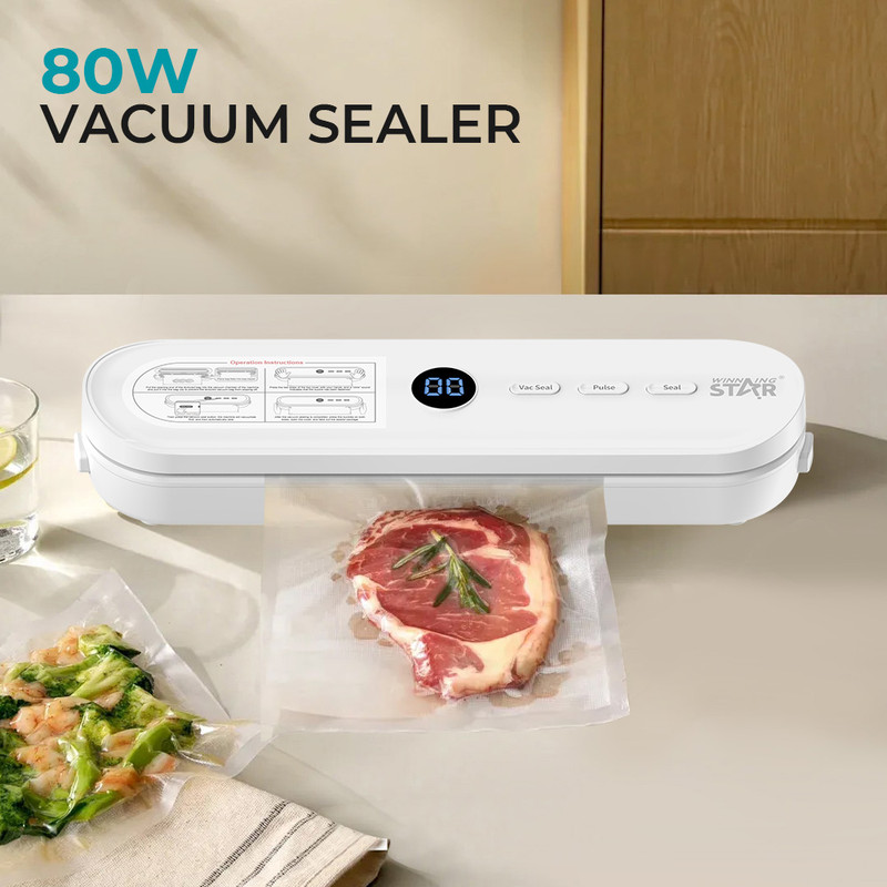 APARAT ZA VAKUMIRANJE WINNING STAR ST-6300, 80W, DIGITAL DISPLAY
