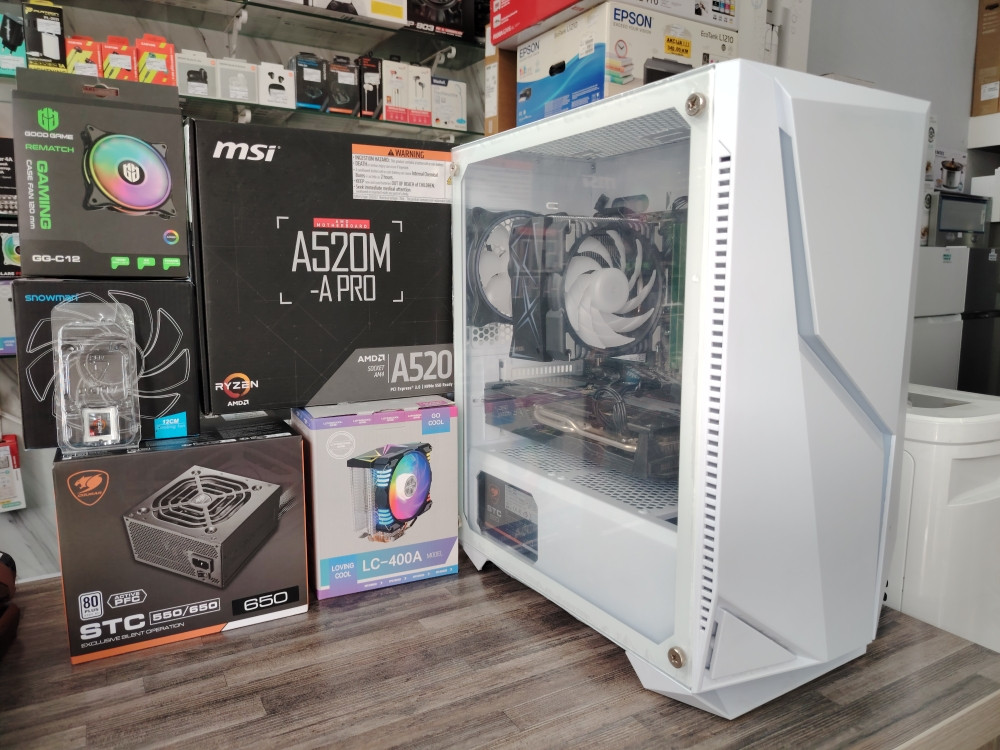 GAMING PC RAČUNAR RYZEN 5 5600X RAM 16GB SSD 1TB SAPPHIRE 5700 XT