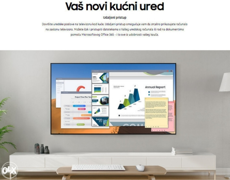 SAMSUNG 4K 75" 75AU7172 ULTRAHD WIFI CRYSTAL UHD 4K