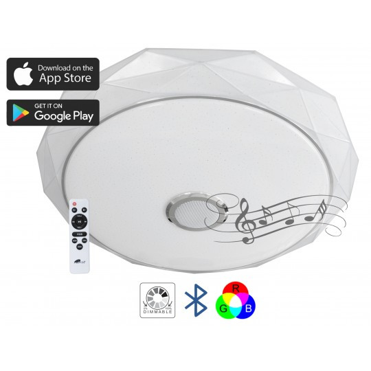LED PLAFONJERA SA BLUETOOTH ZVUCNIKOM