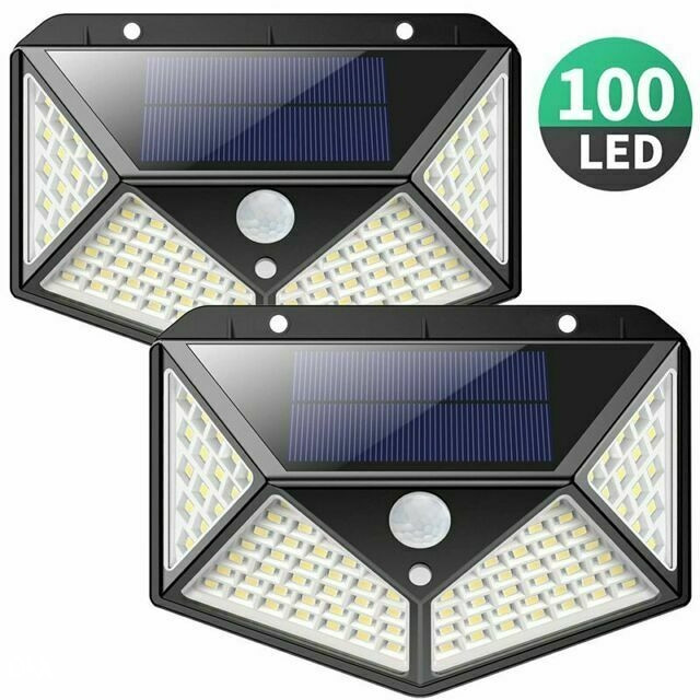 Solarni Reflektor sa senzorom pokreta 100 Led dij.4kom