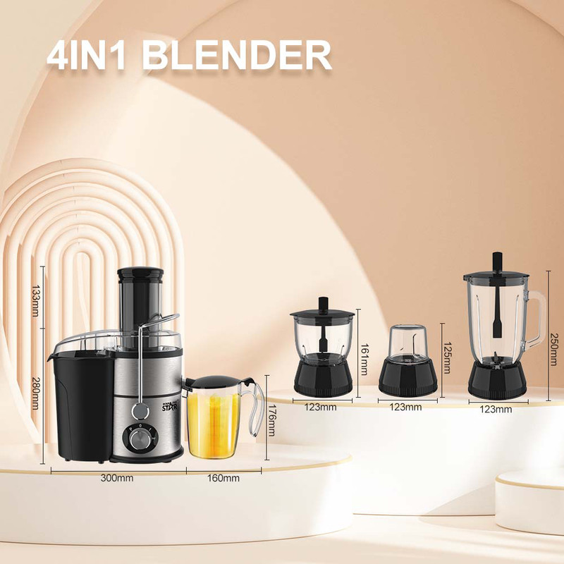BLENDER WINNING STAR ST-5556, 1,5L+0,5L, 800W, VISENAMJENSKI