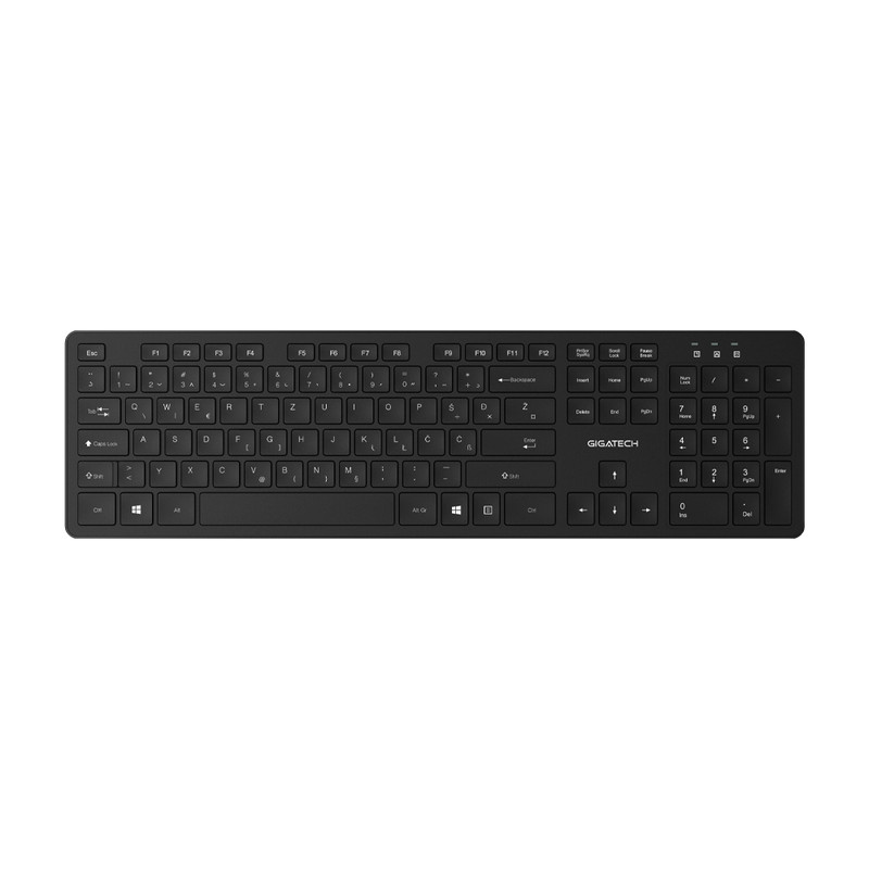 TIPKOVNICA + MIS GIGATECH GC-465W, WIRELESS
