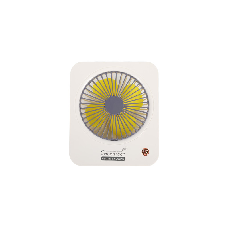 VENTILATOR STOLNI GREEN TECH , 1.5W, BIJELI , SA USB PUNJENJEM
