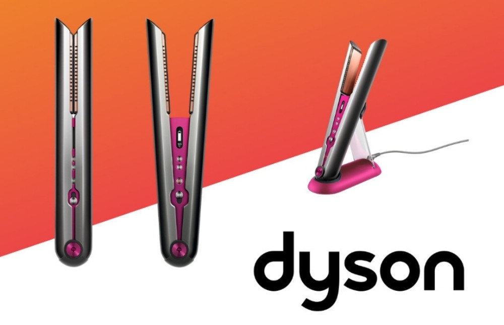PEGLA ZA KOSU DYSON CORRALE HS03 DARK NICKEL/FUCHSIA