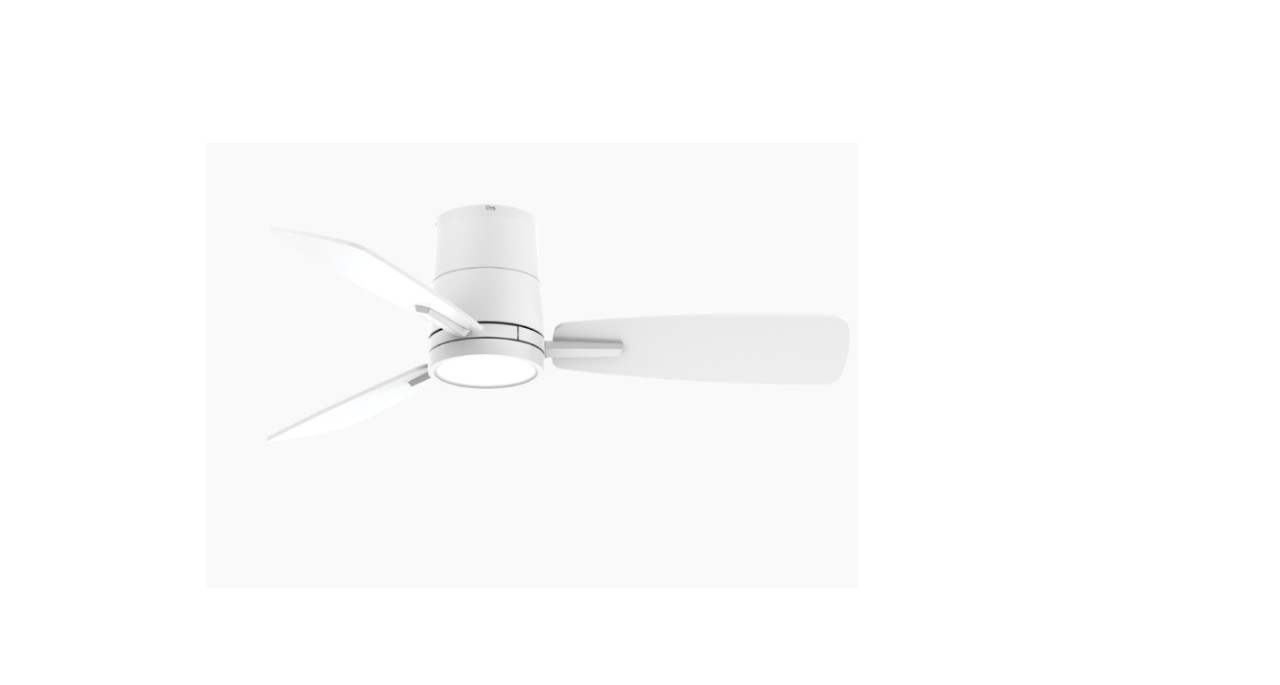 STROPNI VENTILATOR SA SVJETILJKOM GREEN TECH  15W , BIJELO