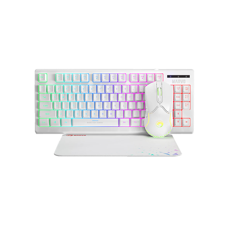 Tastatura+miš MARVO CM310-WH