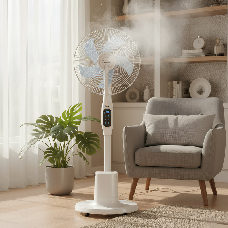 VENTILATOR S MAGLICOM GREEN TECH 90W, 16",3.3 L,S TIMEROM, BIJELI