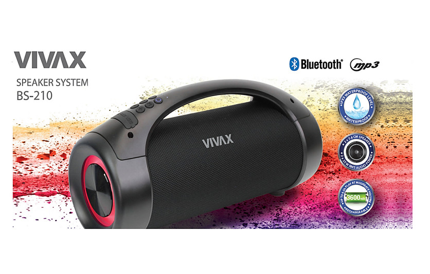 PRIJENOSNI BLUETOOTH ZVUCNIK VIVAX BS-210