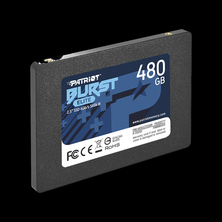 SSD Patriot 480GB 2.5" PBE480GS25SSDR