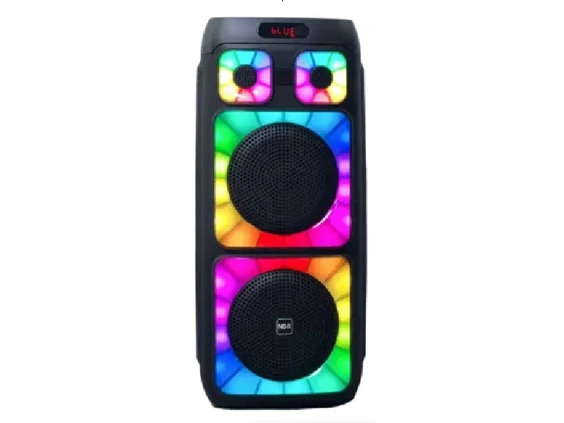 Gigatech zvučnik NDR-088 FM_USB_TF Bluetooth TWS 2X8" s mikrofono