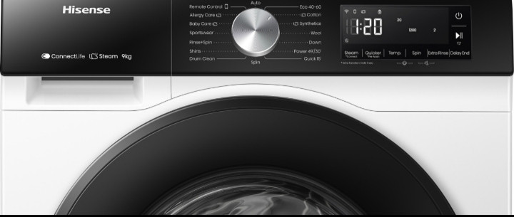HISENSE 9 kg 1400 obrtaja veš mašina perilica WF3S9043BW3