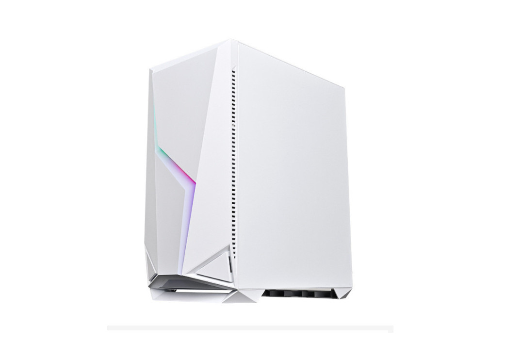 GAMING KUCISTE CS076 WHITE RGB FRONT PANEL