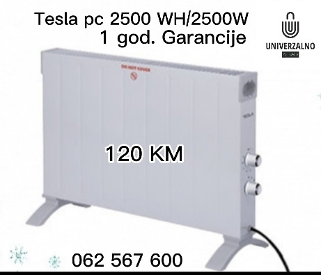 KONVEKTORI ISKRA, TESLA, MAX, VIVAX