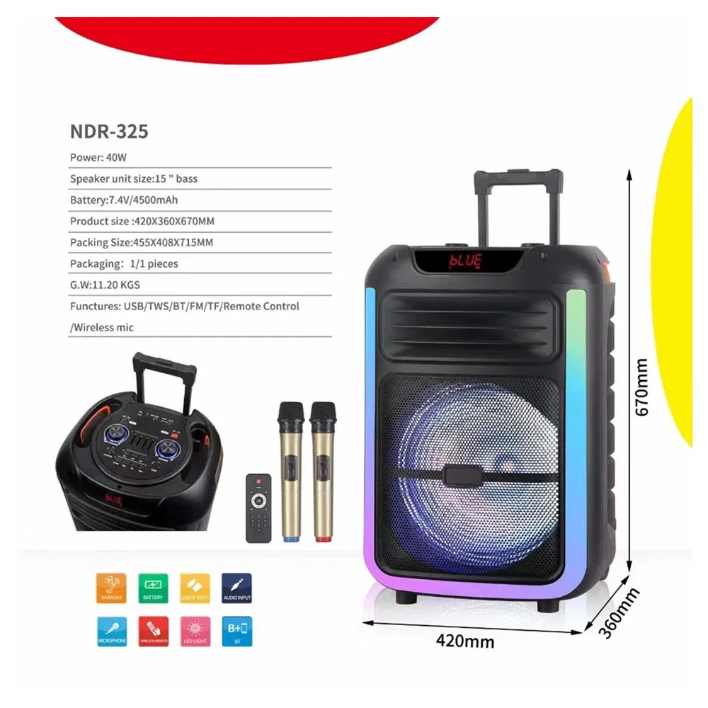 BLUETOOTH SPEAKER NDR-325